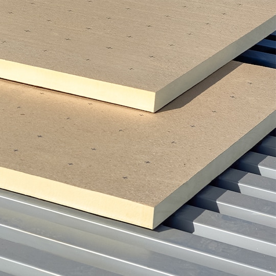 GAF Insulation boards on top of metal roof