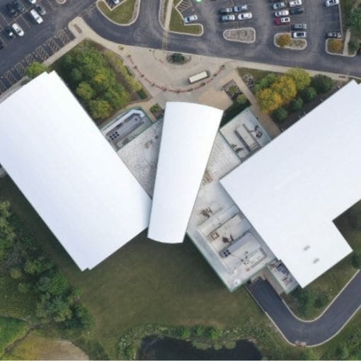 A new GAF roof system on Orland Park Sportsplex in IL.