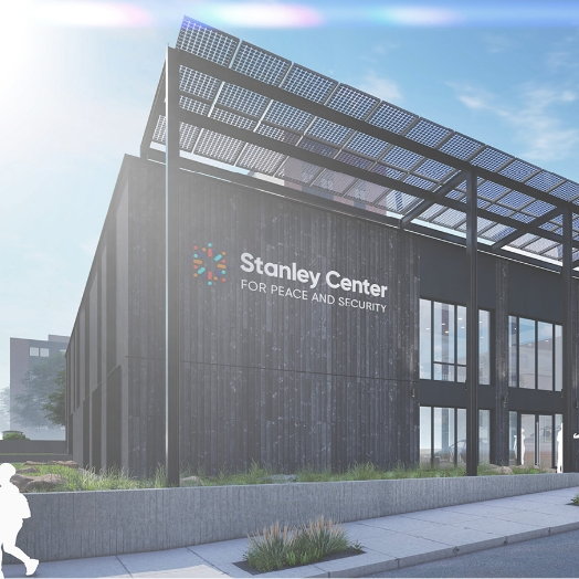 The Stanley Center for Peace and Security in Iowa with new EverGuard roofing materials by GAF.