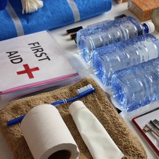 First Aid kit supplies
