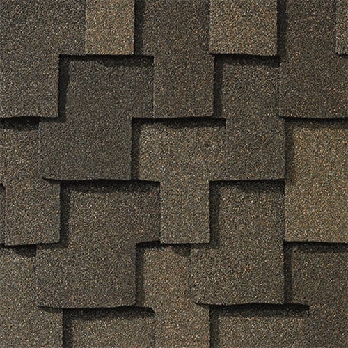 Grand Sequoia Weathered Wood roof shingles