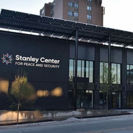 Image of the Stanley Center for Peace and Safety building
