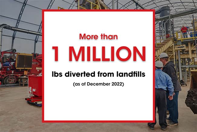 Asphalt Shingles Recycling at GAF Roofing