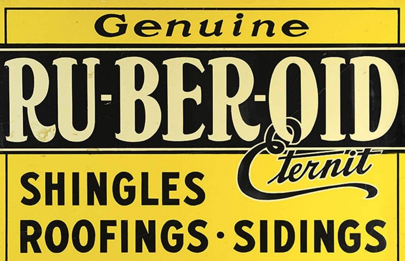Package logo for early RU-BER-OID shingles