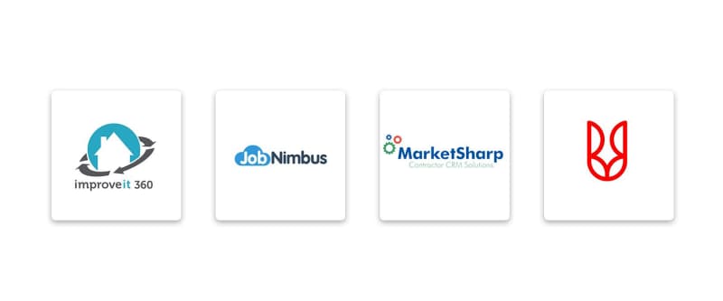 Project Marketplace Icons: improveit360, JobNimbus, MarketSharp