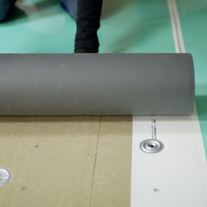 Step 2 - Unroll & Install Additional Rolls