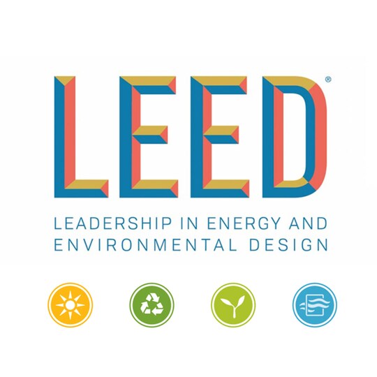 LEED logo, Leadership in Energy and Environmental Design