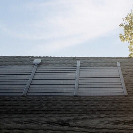 Home with a new GAF solar roof