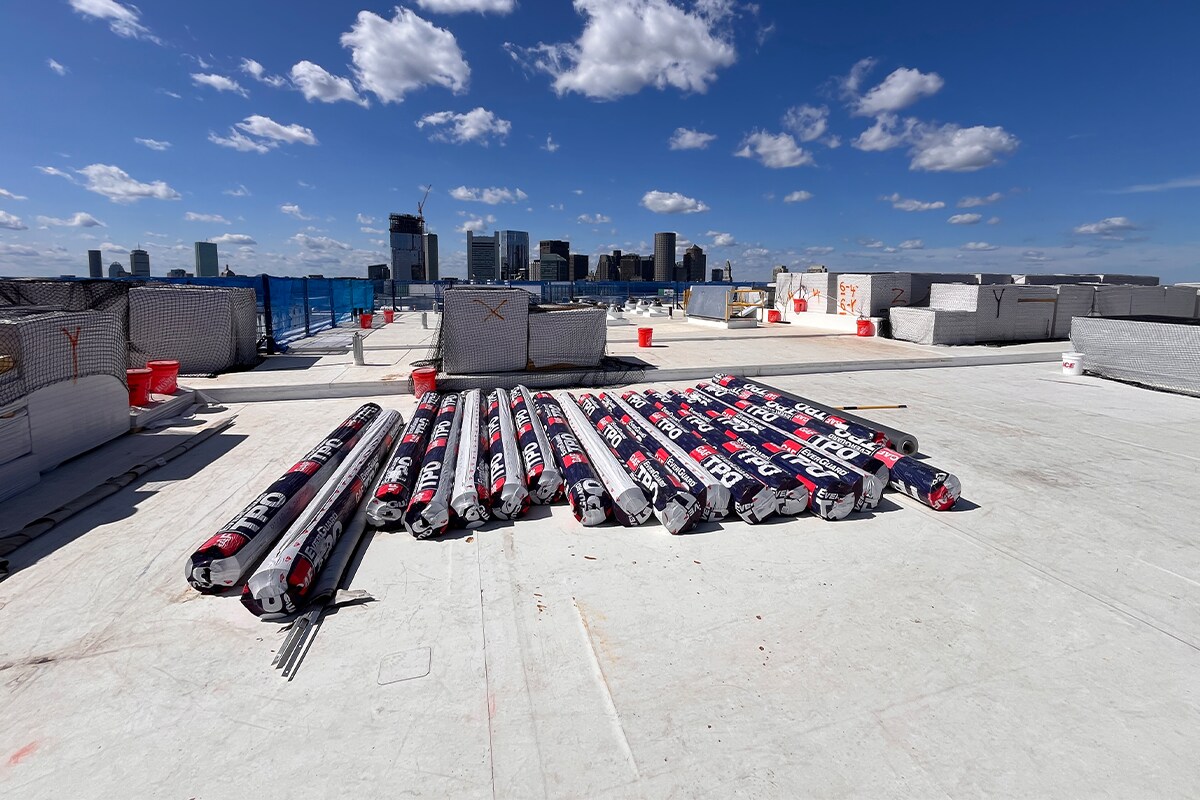 EverGuard TPO ready for installation