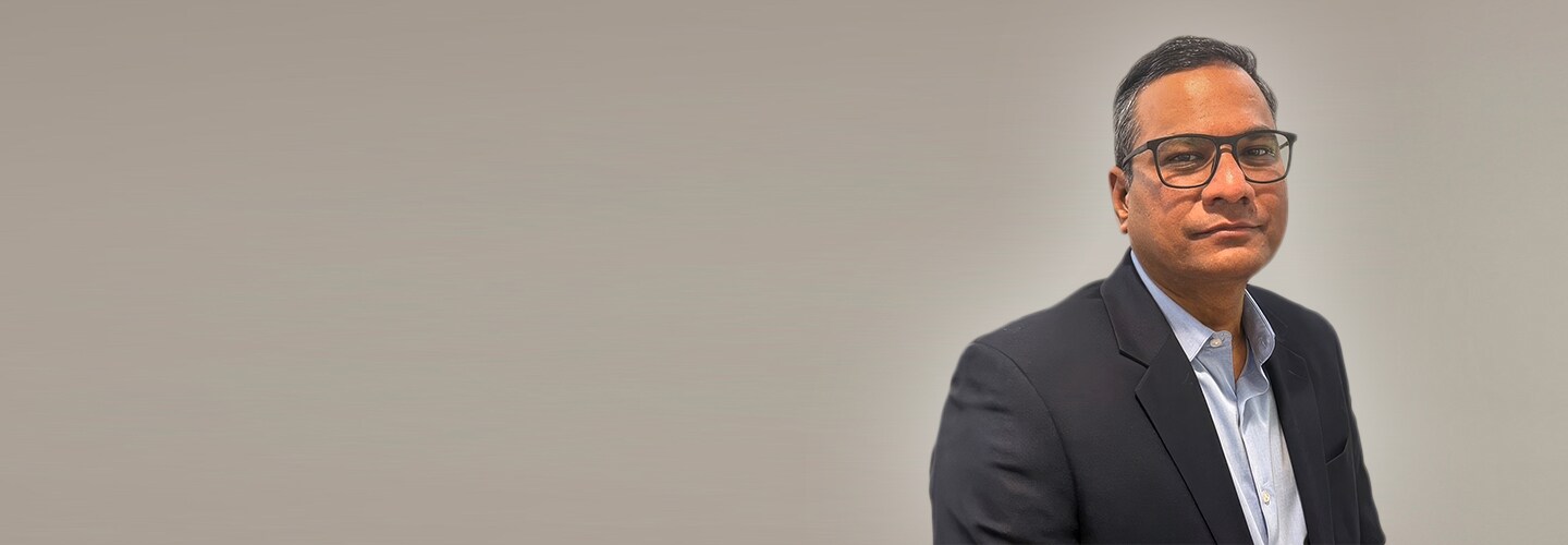 Headshot of Parag Agrawal, Chief Information Officer of GAF